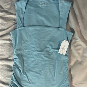 Time and Tru Women's Light Blue Tank Top
